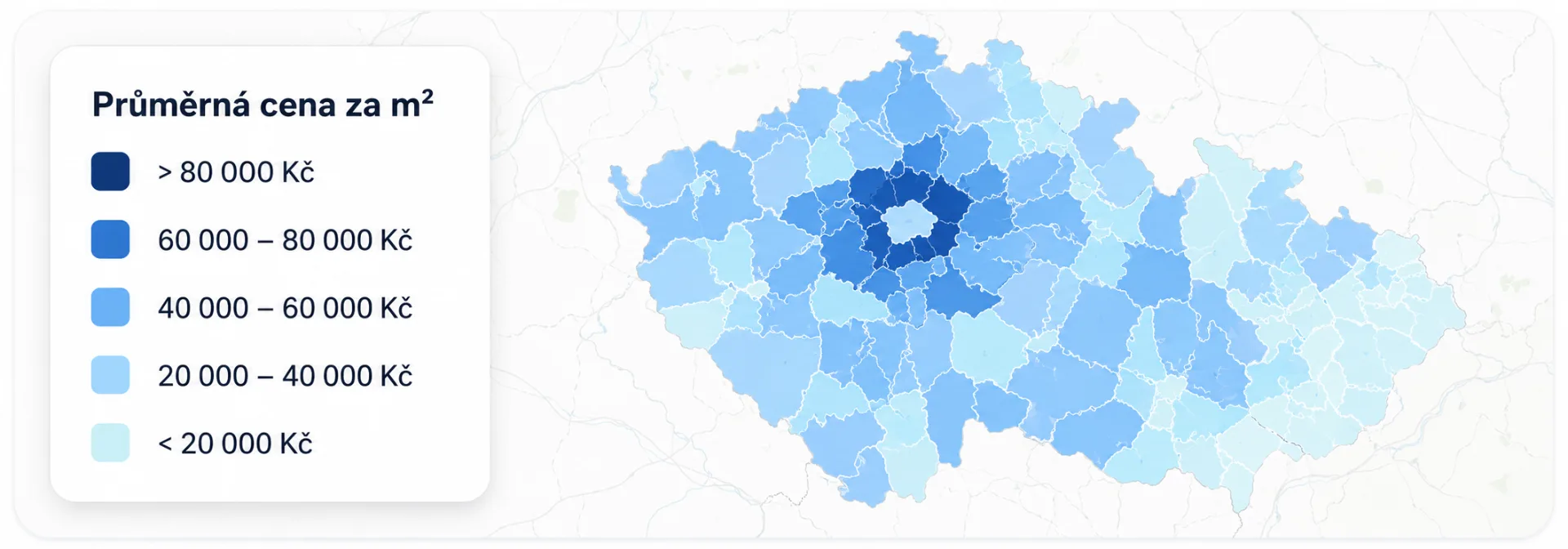 Cenová mapa nemovitostí v ČR